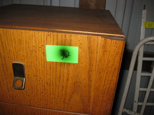 lot 32 image: Wood Filing Cabinet
