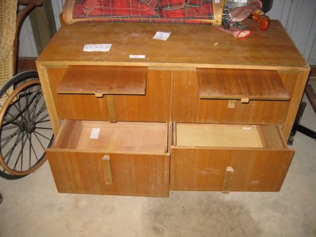 lot 71 image: Wood Cabinet 48 inches wide