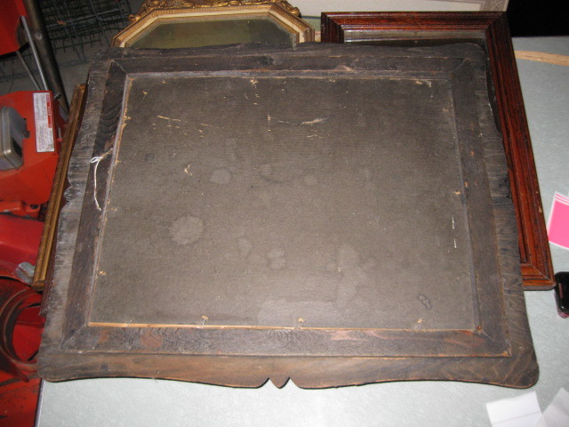 lot 89 image: Antique Picture Some Damage 26 x 22