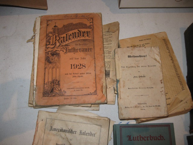 lot 97 image: German Bibles and Books