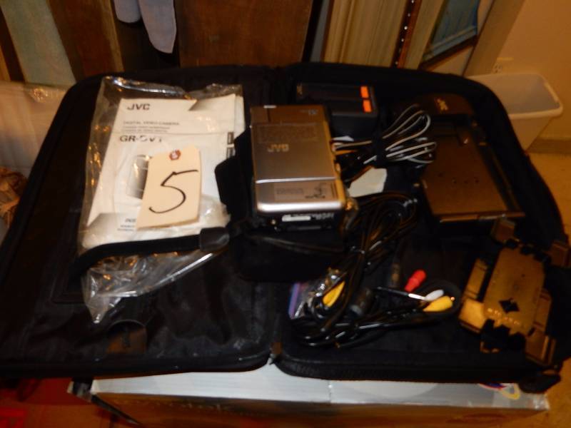 lot 5 image: JVC Digital Video Camera and Case