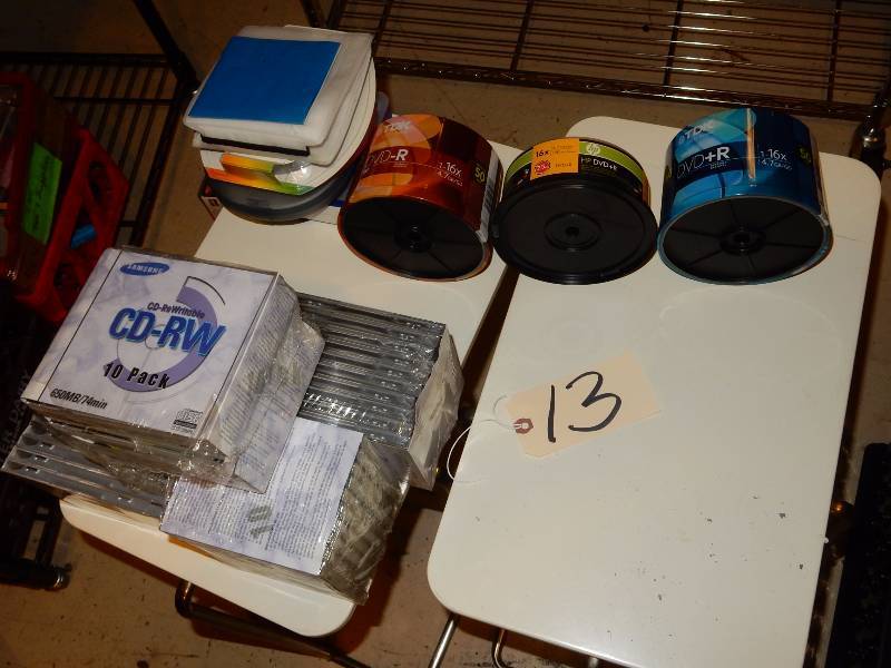 lot 13 image: DVDs, CDS, Covers.. See Closeups