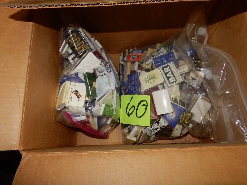 lot 60 image: Large number of Matches. .Various establishments