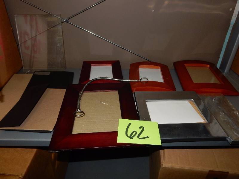 lot 62 image: Very nice Wood and metal frames
