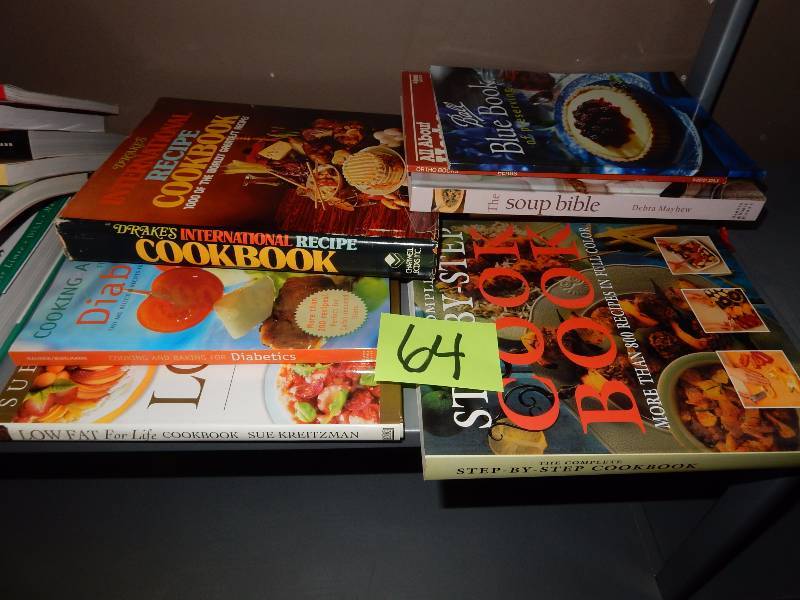 lot 64 image: Beautiful Cook Books as pictured.