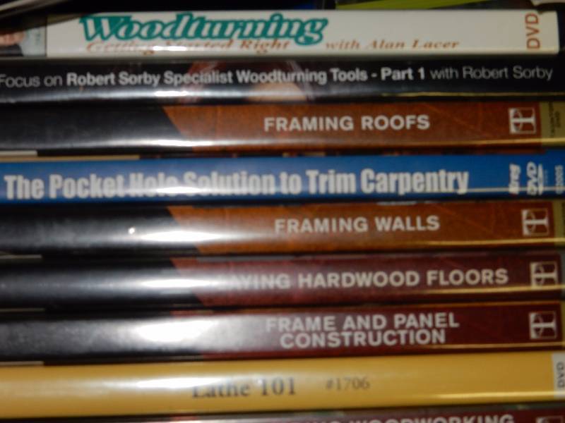 lot 75 image: Misc. HOW TO DVDs.. Alices Adventures in Wonderland, Cassette tapes.