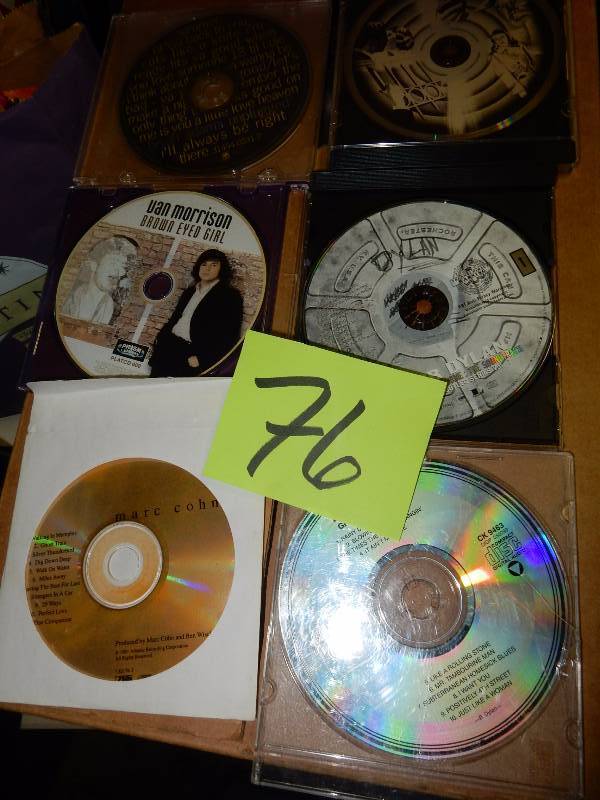 lot 76 image: Large lot of various CDs.. See pictures