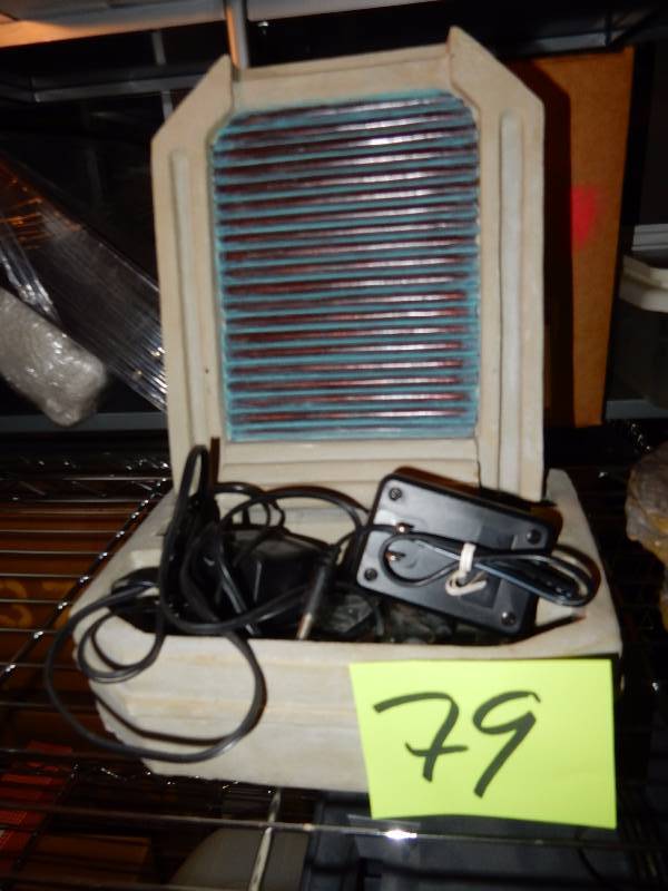 lot 79 image: 2 water fountains.. No pumps.  Each about 14in h.