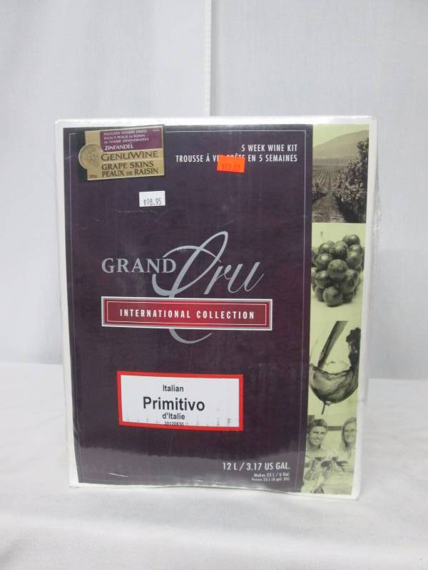 Italian Primitivo Wine Kit