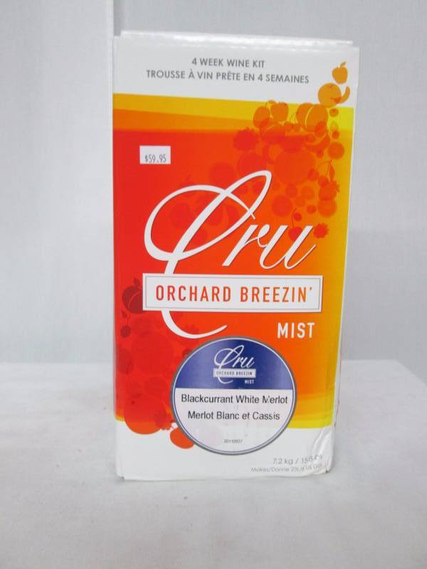Blackcurrant White Merlot Wine Kit