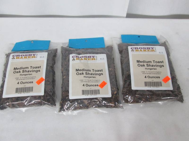 3 Bags of Medium Oak Chips