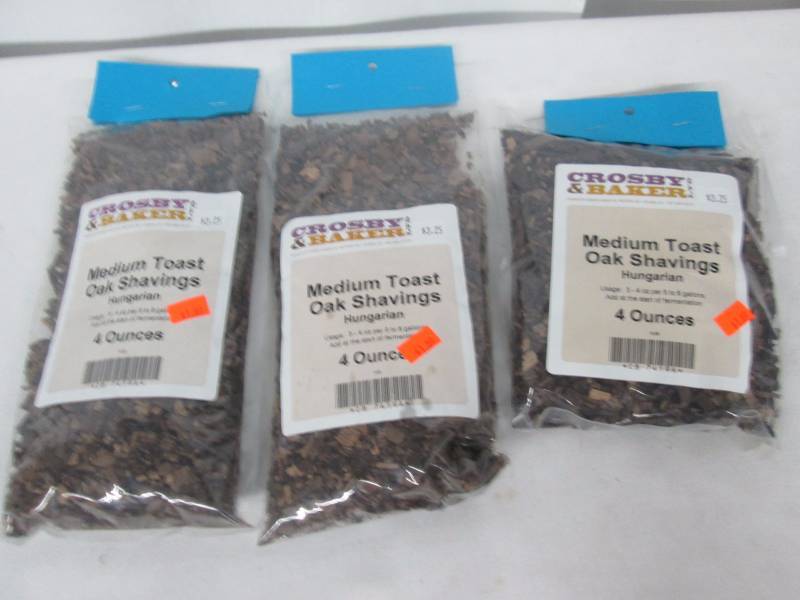 3 Bags of Medium Oak Chips