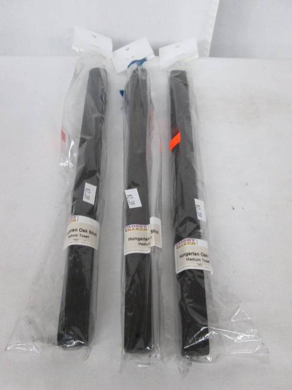 3 Hungarian Oak Sticks