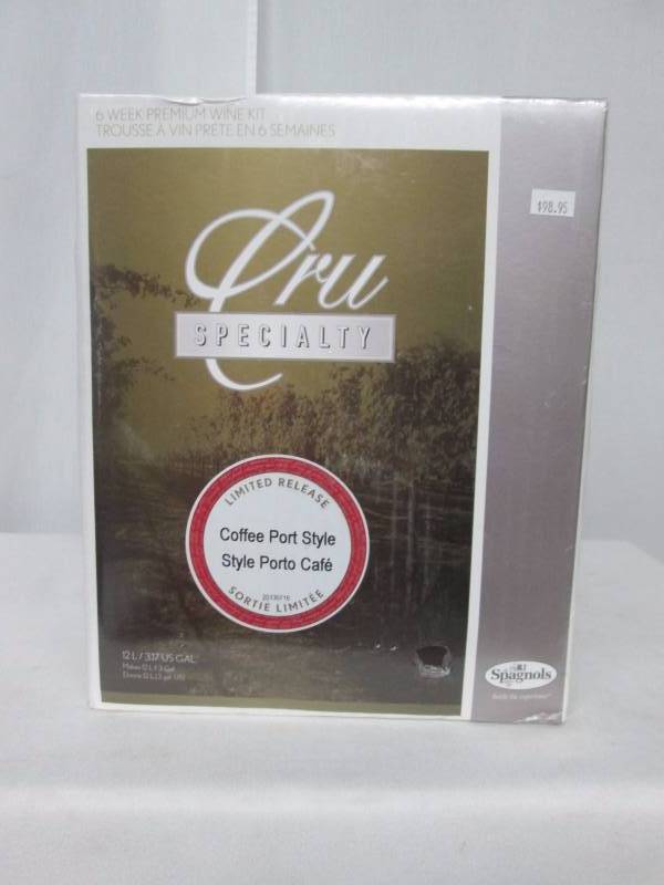 Coffee Port Style Wine Kit