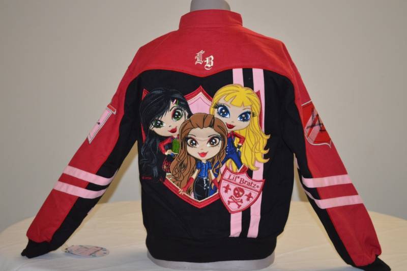 Lil Bratz Denim Jacket - BlackRed