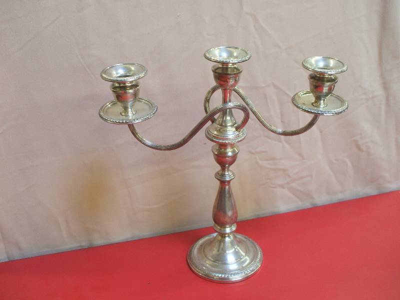 Sterling Silver Candleholder