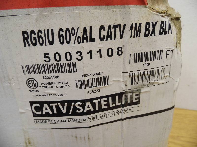 RG6 Coaxial Cable