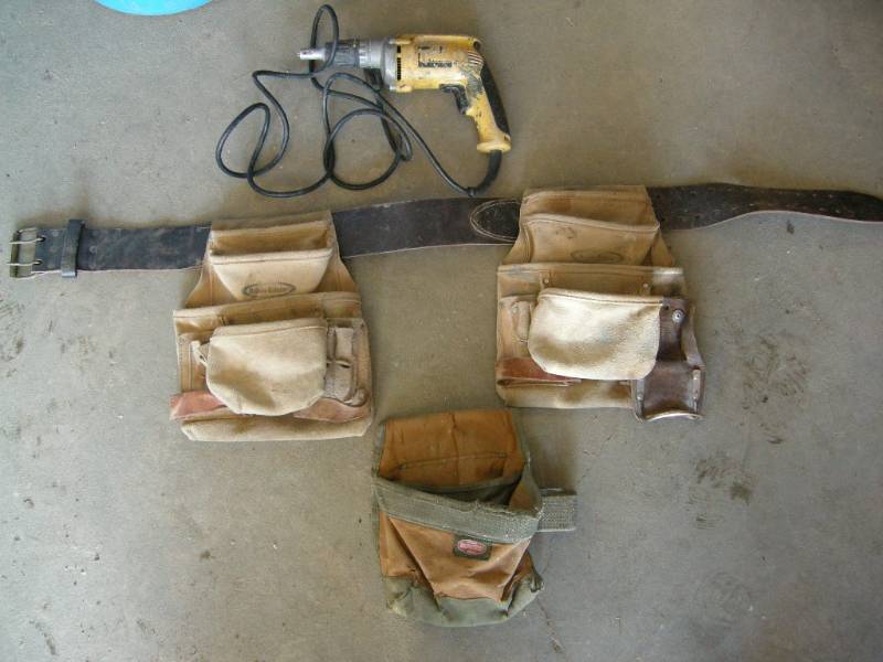 Dewalt Screw Gun & Tool Pouches