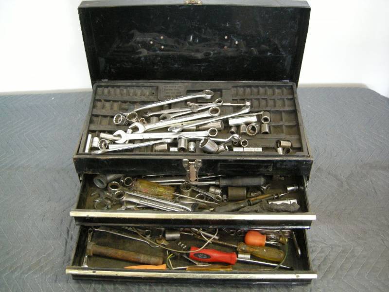 Tool Box with Tools