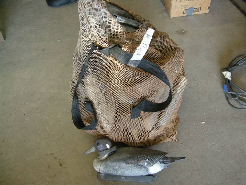 12 Duck Decoys and bag