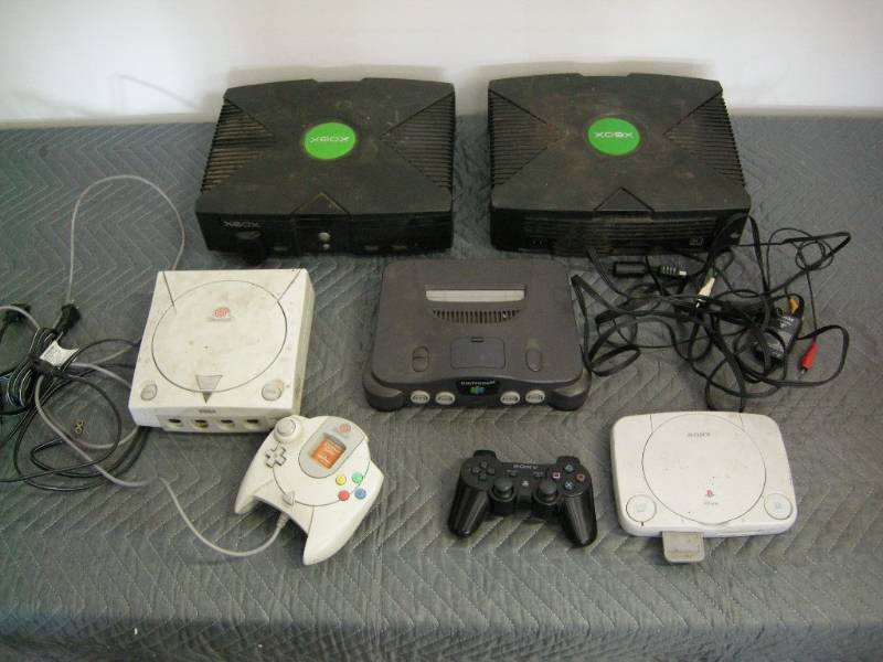 Vintage Video Game Consoles