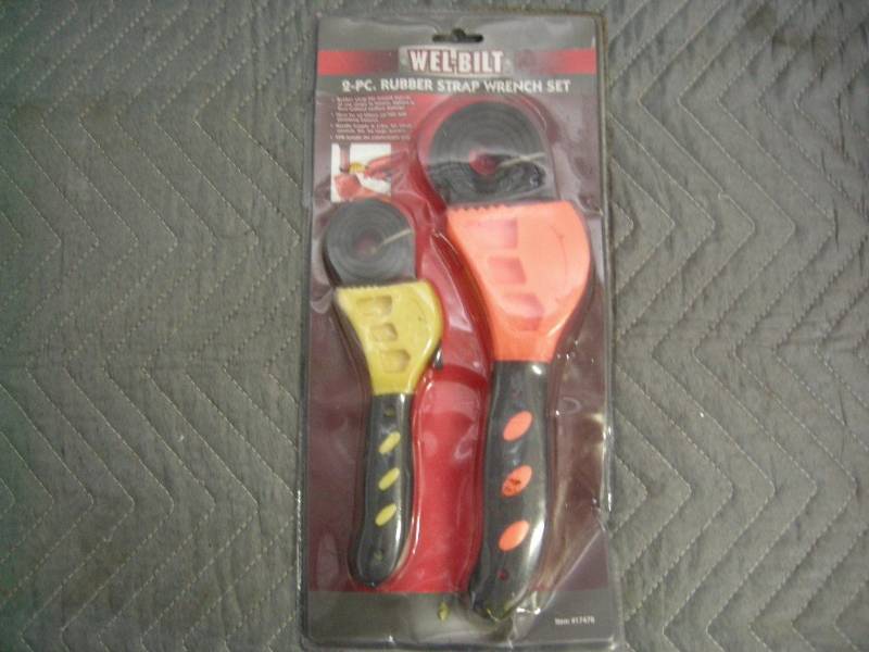 Wel-Bilt Rubber Strap Wrench Set