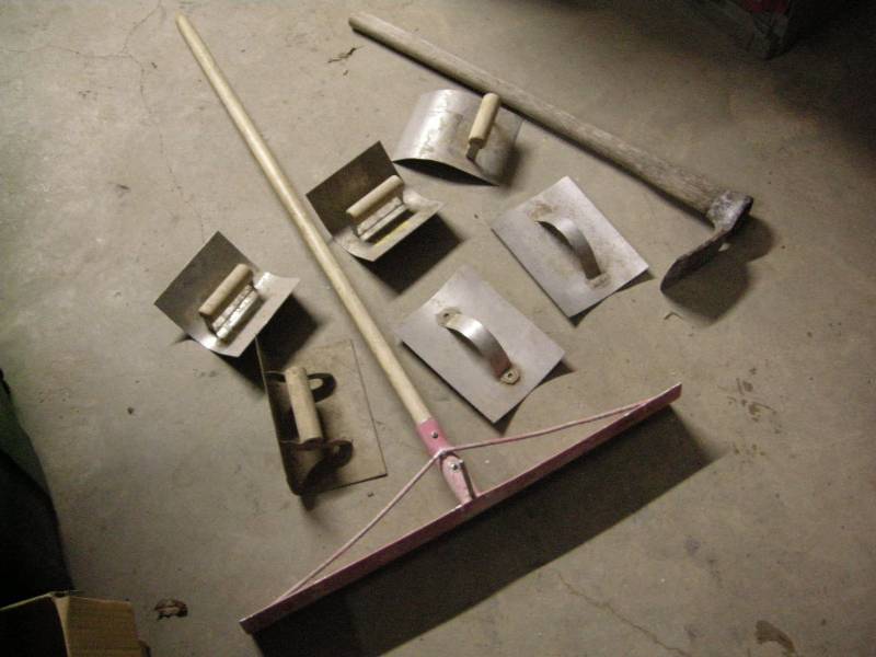 Cement Tools