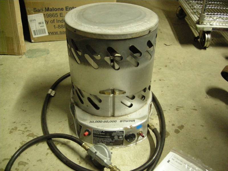 Propane Chimney Construction Heater