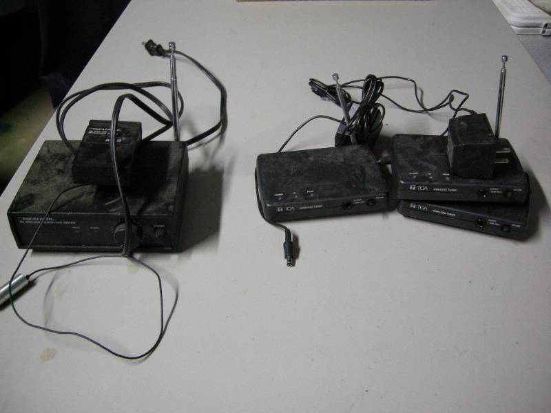 Wireless microphone items