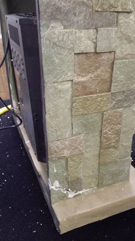 Cypress Electric Fireplace