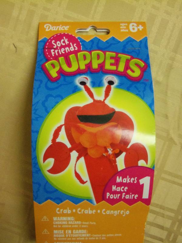 Crab Puppet Kit