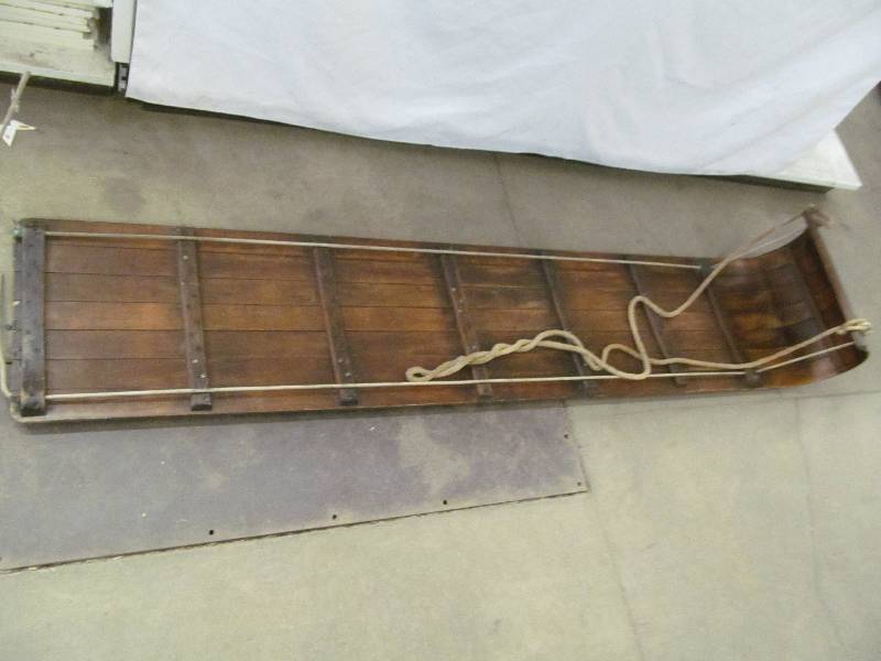 vintage toboggan