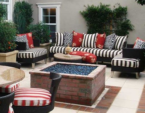 Square Fire pit