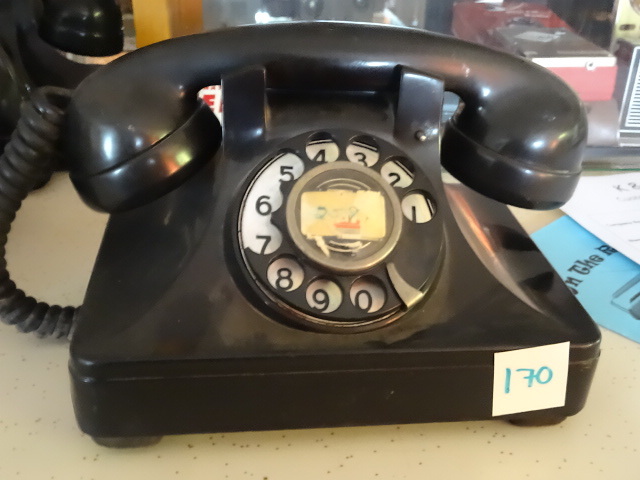 lot 170 image: Vintage Rotery Phone