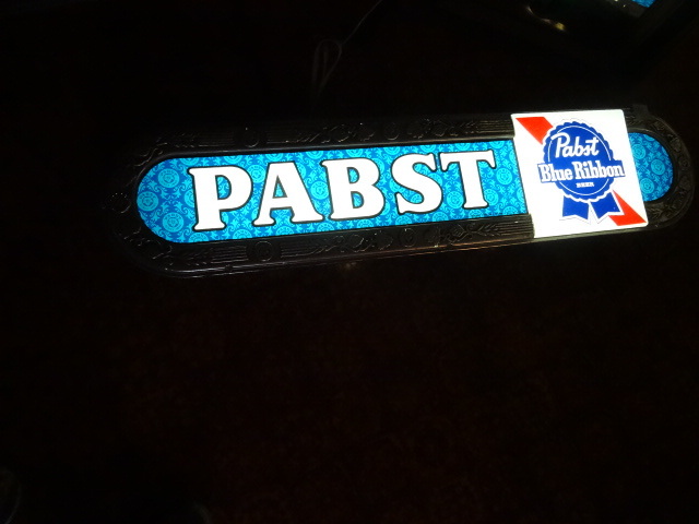 lot 181 image: Pabst Blue Ribbon Sign