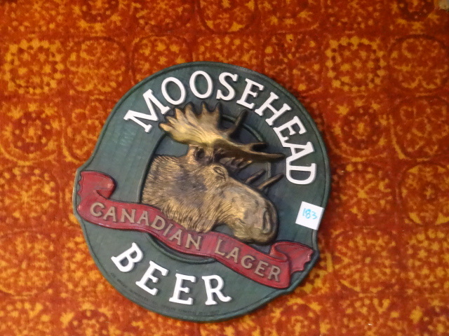 lot 183 image: Moosehead Beer Sign