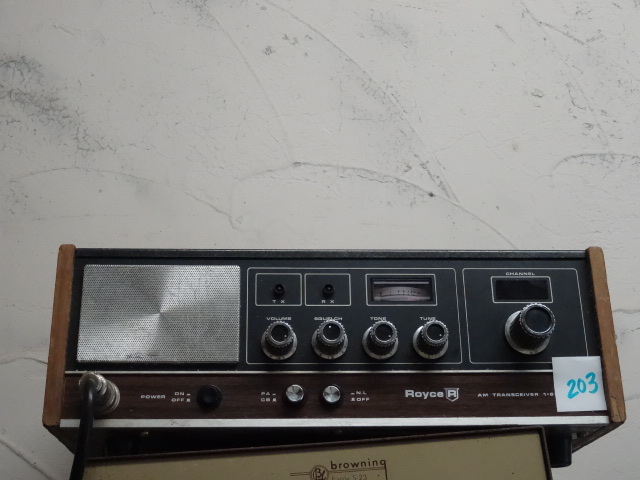 lot 203 image: Royce Transceiver
