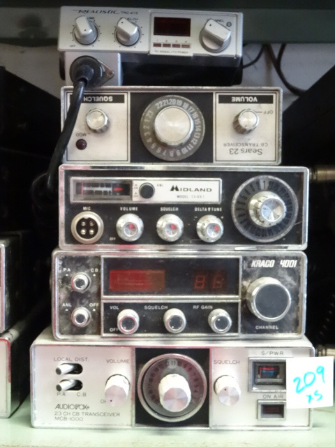 lot 209 image: Misc. CB Radios