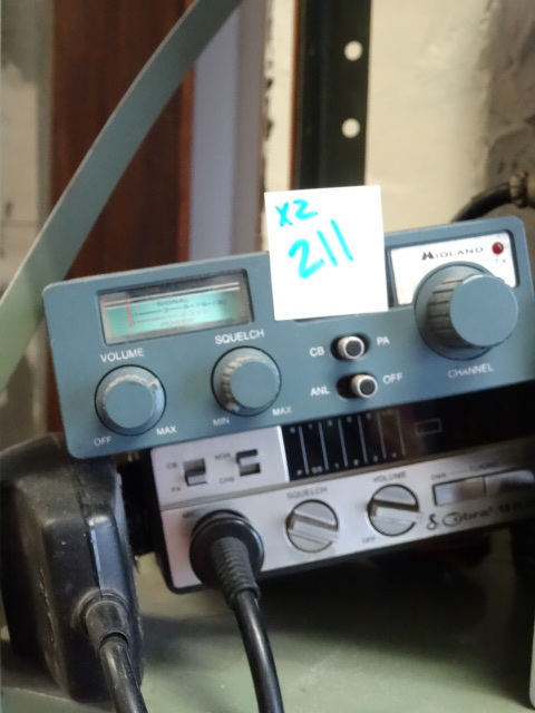 lot 211 image: Misc. CB Radios