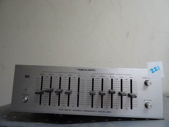 lot 221 image: Equalizer