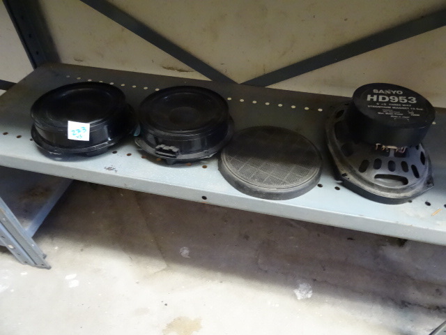 lot 223 image: Misc. Speakers
