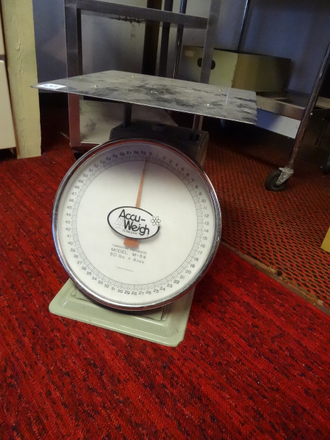 lot 232 image: Accu-Weigh Scale
