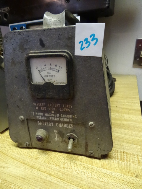 lot 233 image: Vintage Battery Charger