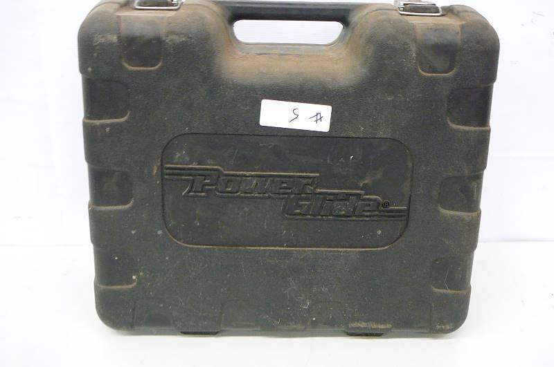 Power Tool Kit Power Glide 18v 38 Drill & Skill Saw 5 12 Battery and charge with case