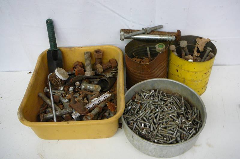Lot of Stainless screws - Bolts- Nuts