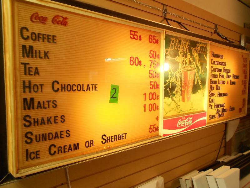 Lighted Restaurant Sign