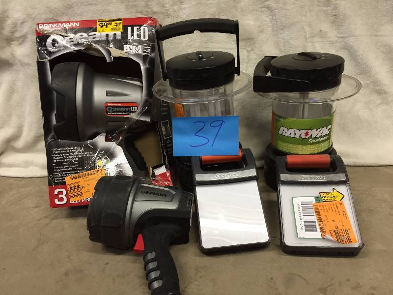 Lot of assorted Flashlights
