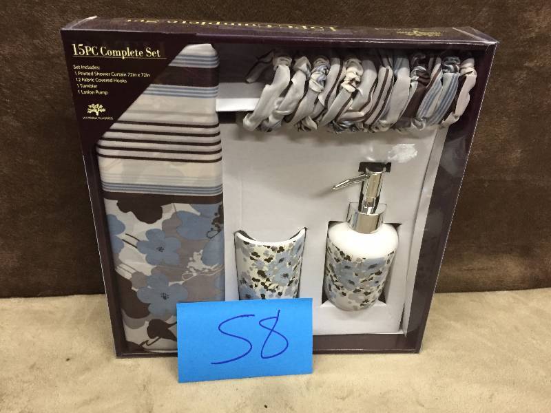 15 PC Complete Bath Set
