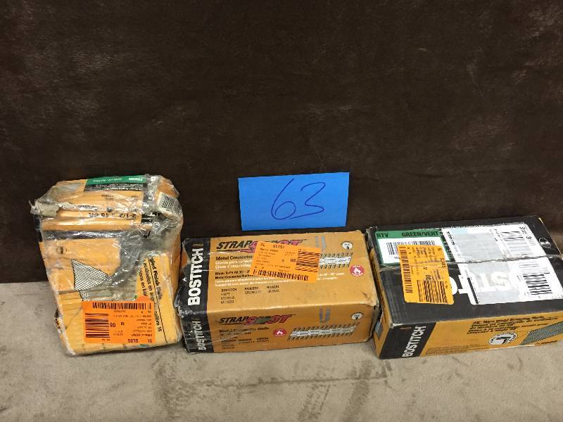 Lot of Bostich Metal Conectors