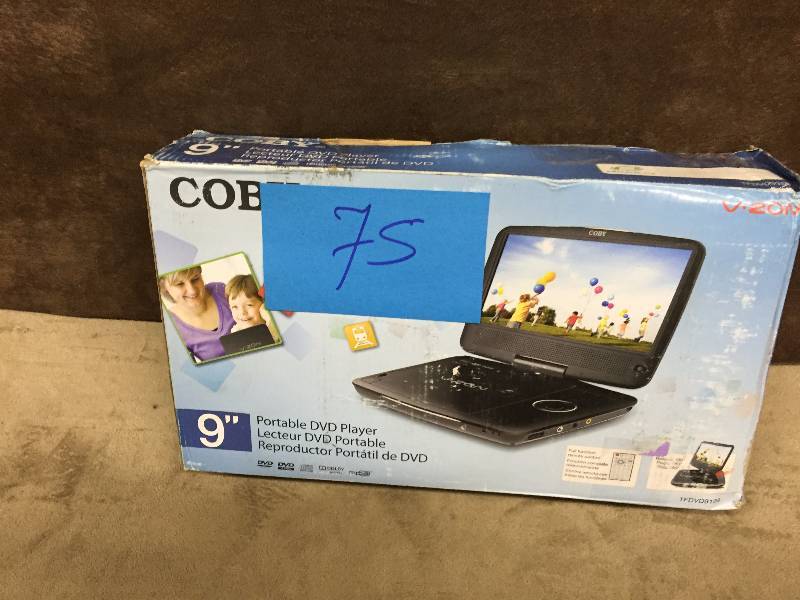 Coby 9 Portable DVD Player